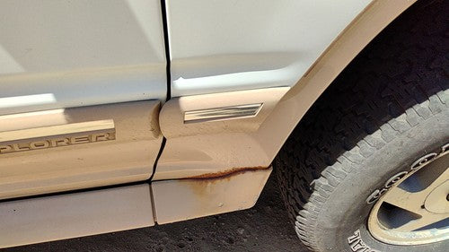 91-94 Ford Explorer Passenger Right Moulding From Fender Oem Trim Strip White