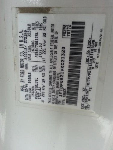 1997-1998 Ford F150 Complete Fuel Pump With Sending Unit Gas Level Oem 4.2L