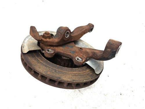 81-93 D150 Passenger Right Front Spindle Steering Knuckle With Wheel Hub 4X2