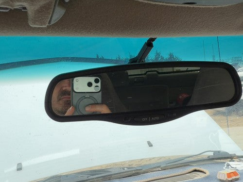 1998 Chevy S10 Blazer Inside Rear View Mirror Oem Windshield Mounted