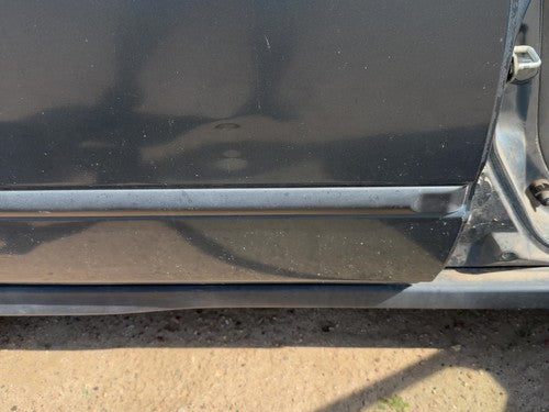 96-00 Civic Passenger Right Rear Moulding From Door Back Trim Strip Blue B-73M
