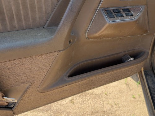 93 Century Driver Left Front Door Trim Panel With Master Switch 4 Door Sedan Tan