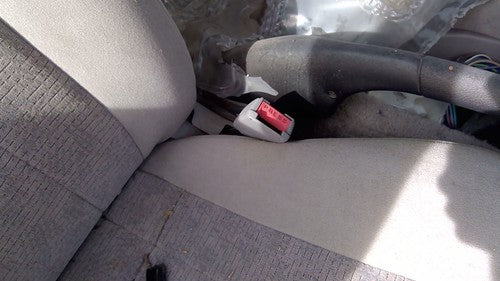 1997-1998 Saturn Sw2 Passenger Right Front Seat Belt Buckle Receiver Oem Gray