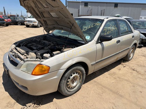 1999-2003 Mazda Protege Dx Engine Oil Pan With Good Drain Plug Oem 1.6L