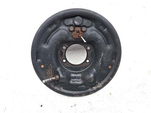 1987-1991 Ford F150 Passenger Right Rear Brake Backing Plate Assembly Oem