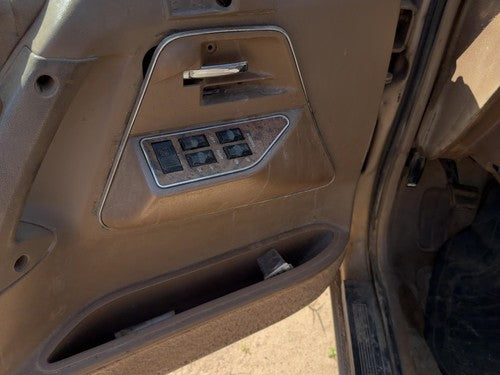 93 Century Driver Left Front Door Trim Panel With Master Switch 4 Door Sedan Tan