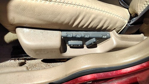 01-03 Volvo V70 Xc Driver Left Side Power Seat Switch With Trim Panel Beige B951