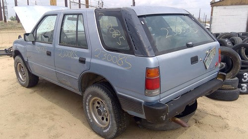 91-92 Rodeo Set Of 4 15 Steel Wheels With Trim Rings & Hub Caps Wheel Cover