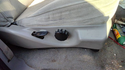 1997-2002 Ford Expedition Passenger Right Side Seat Trim Panel Oem Gray F2
