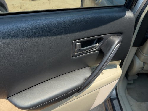 03-04 Fx45 Driver Left Rear Door Trim Panel With Switches Back Willow/Black S