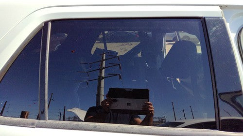 11-19 Police Interceptor Passenger Right Rear Side Window Door Glass Back