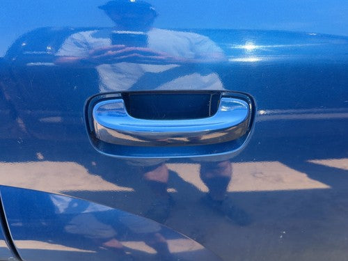 02-07 Vue Redline Passenger Right Rear Outside Door Handle Back Pacific Blue 91U