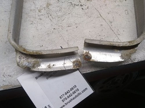 1972 Ford Pickup F250 Floor Sill Trim Pair Set Step Molding Tread Door Opening