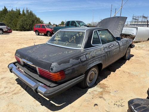 1980 Mercedes 450SL 107 Driver Left Windshield Wiper Arm OEM Blade Lever