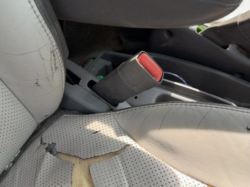 01-05 Pt Cruiser Passenger Right Front Seat Belt Buckle Receiver Taupe/Beige Fl