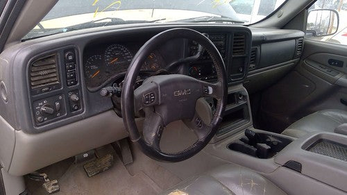 05-06 Gmc Yukon Xl 1500 Speedometer Trim Bezel Dash Surround Panel Radio Gray 92
