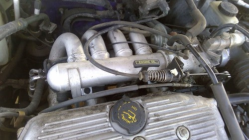 91-96 Escort Intake Manifold Fuel Injector Rail Harness Throttle Body Oem 1.9L