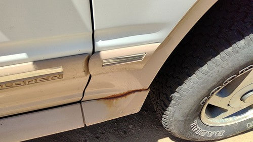 91-94 Ford Explorer Passenger Right Moulding From Fender Oem Trim Strip White