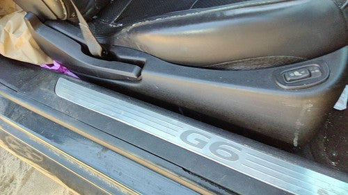 05-10 Pontiac G6 Gxp Coupe Passenger Right Side Seat Trim Panel Oem Ebony 193