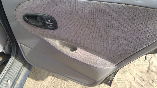 1998 Saturn Sw2 Passenger Right Rear Inside Door Trim Panel Only Oem Back Gray