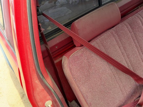1991 Dodge Dakota Passenger Right Front Seat Belt Retractor Oem Shoulder Red