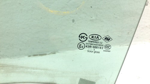 2014-2018 Kia Forte Driver Left Rear Side Window Door Glass Oem Back 83410A7020