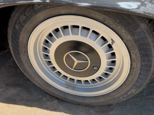 1980 Mercedes 450SL 107 Roadster 15 Inch Aluminum Wheel OEM Factory Rim OEM #3