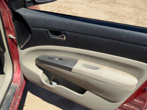 06-09 Prius Passenger Right Front Door Trim Panel With Switches Black Cloth Bisq