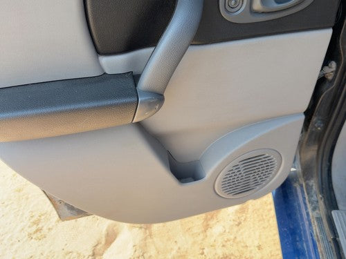 04-05 Vue Redline Driver Left Rear Door Trim Panel With Switches Back Gray 17D
