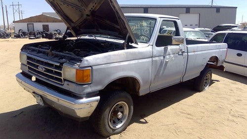 1991 Ford F150 Pair Of Oem Air Intake Tubes 4.9L Hoses Pipes To Throttle Body