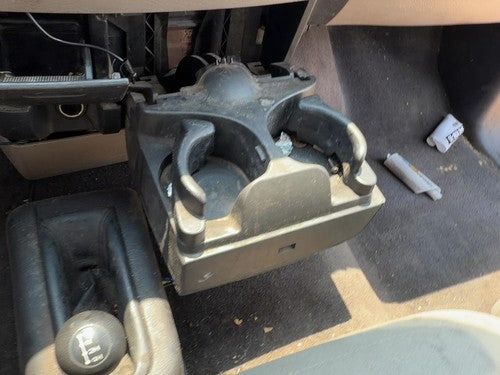 02-03 Ram 1500 Slide Out Dash Mounted Cup Holder Assembly Oem Dark Gray V9Dv