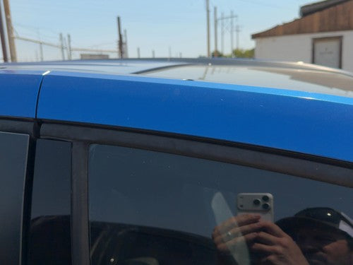 2002-2007 Saturn Vue Redline Passenger Right Front A-Pillar Molding Pacific Blue