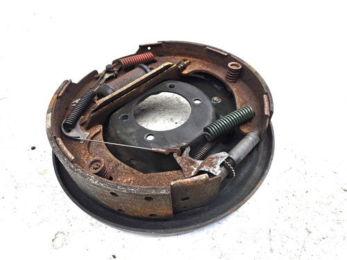 1987-1991 Ford F150 Passenger Right Rear Brake Backing Plate Assembly Oem