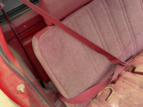 1991 Dodge Dakota Passenger Right Front Seat Belt Retractor Oem Shoulder Red