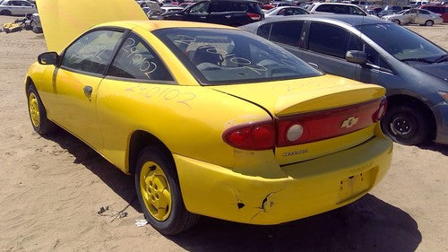 95-05 Cavalier Driver Left Rear Quarter Glass Back Side Window 2 Door Coupe