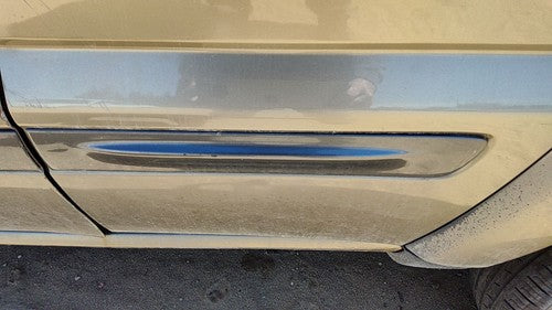 02-07 Liberty Driver Left Rear Moulding From Door Oem Back Trim Strip Khaki Pjc