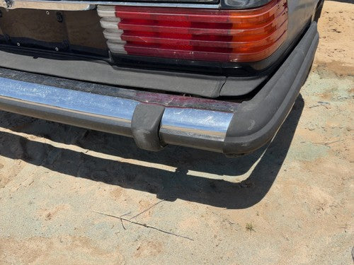 1974-1980 Mercedes 450Sl 107 Chrome Rear Bumper With Mount Brackets Oem