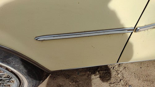 1977-1984 Cadillac Deville Driver Left Moulding From Fender Oem Trim Strip