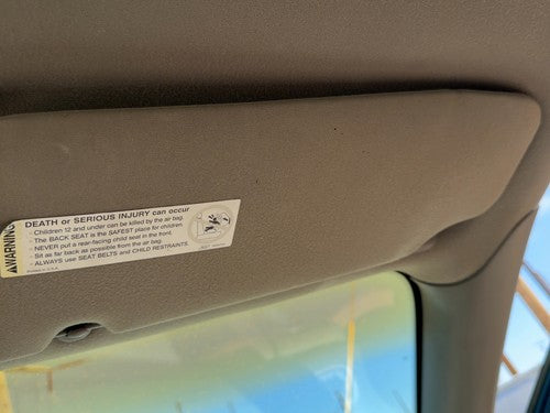 1995-2001 Chevy Lumina Passenger Right Sun Visor OEM Shale 92B