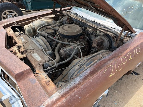 1974 Chevy Impala Upper Radiator Mount Bracket Support Shield OEM 00344490