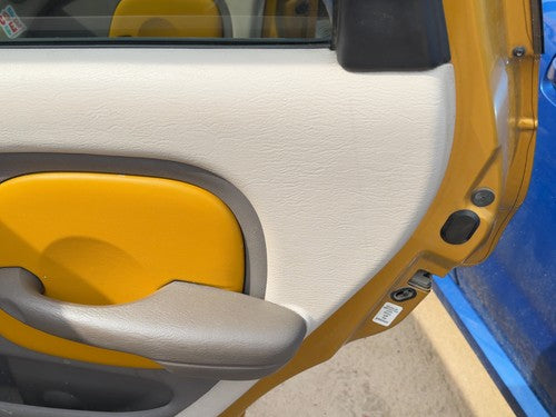 01-02 Pt Cruiser Passenger Right Rear Door Trim Panel Back Taupe/Beige Fl