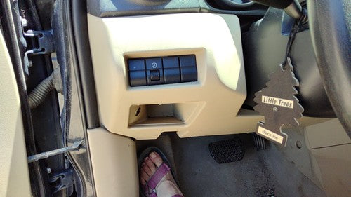 2004-2009 Mazda 3 Lower Dash Under Column Knee Bolster Trim Panel Oem Beige Br7