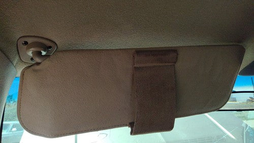 1988-1998 Silverado 2500 Driver Left Sun Visor Oem Tan 52D