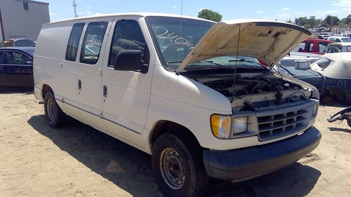 92-14 Ford Van E150 Passenger Right Rear Side Window Door Glass Back Rearward