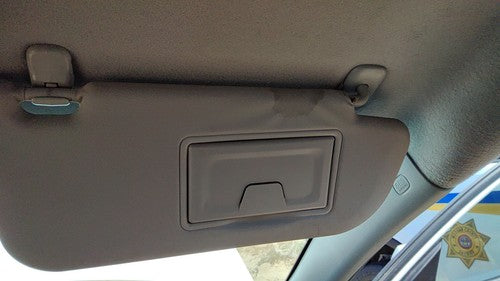 2004-2009 Mazda 3 Passenger Right Sun Visor Oem Black Br6 Ban869270c77