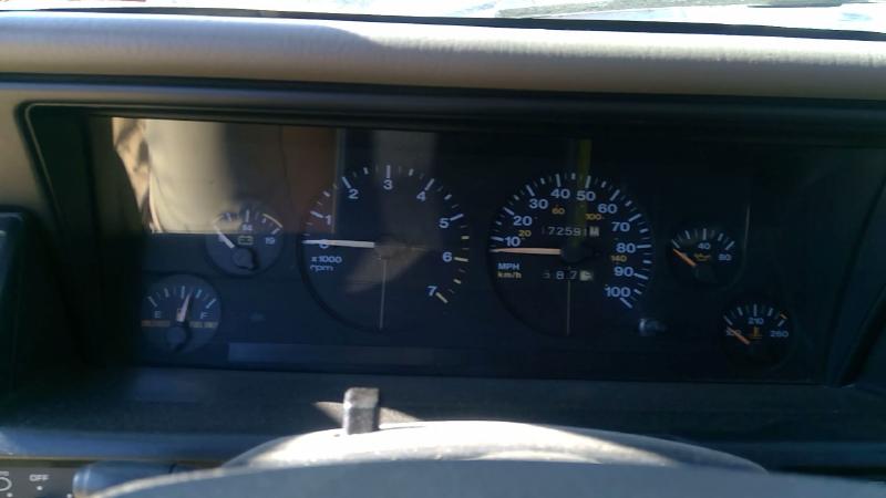 1994-1995 Jeep Grand Cherokee Dash Panel