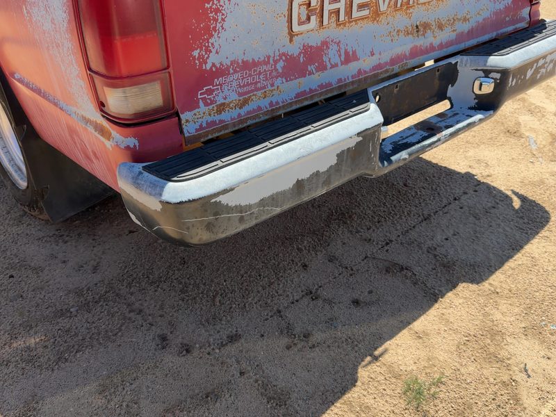 1982-1993 S10/s15/sonoma Pickup Rear Bumper Assembly