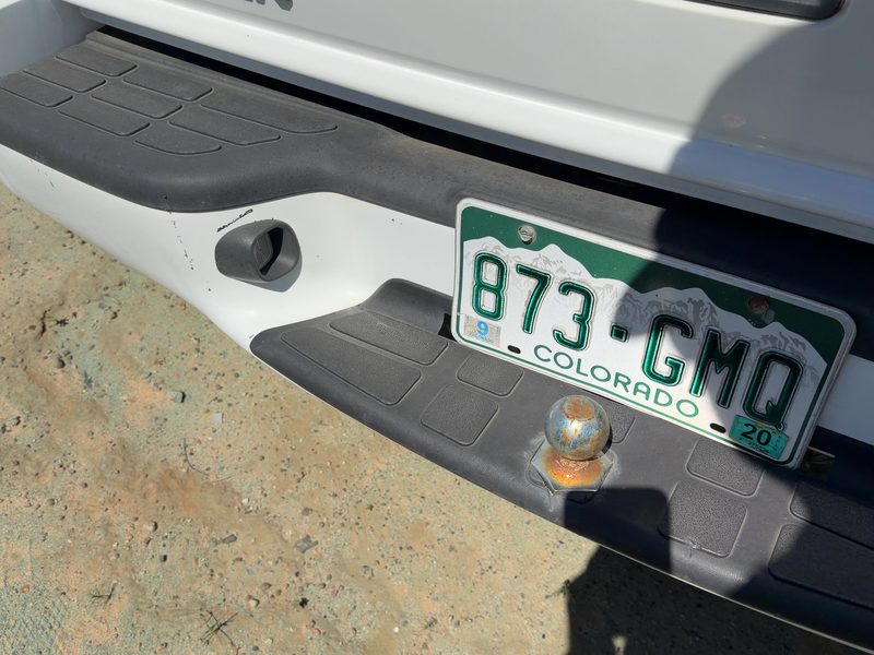1998-2005 Blazer S10/jimmy S15 Rear Bumper Assembly