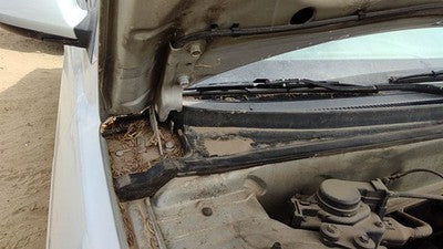 2003 Hyundai Elantra Passenger Right Hood Hinge Assembly Oem Silver