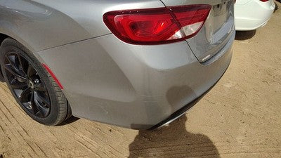 2015-2017 Chrysler 200 Rear Bumper Cover Assembly Oem Back Billet Silver Psc